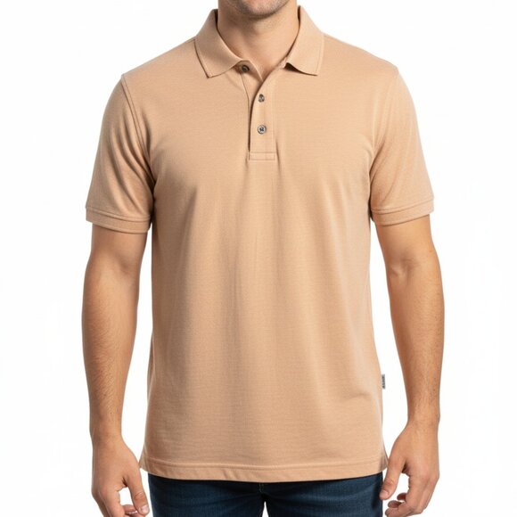 NEW Magellan Men's Shore and Line Heather Short Sleeve Polo Shirt - Picture 1 of 5
